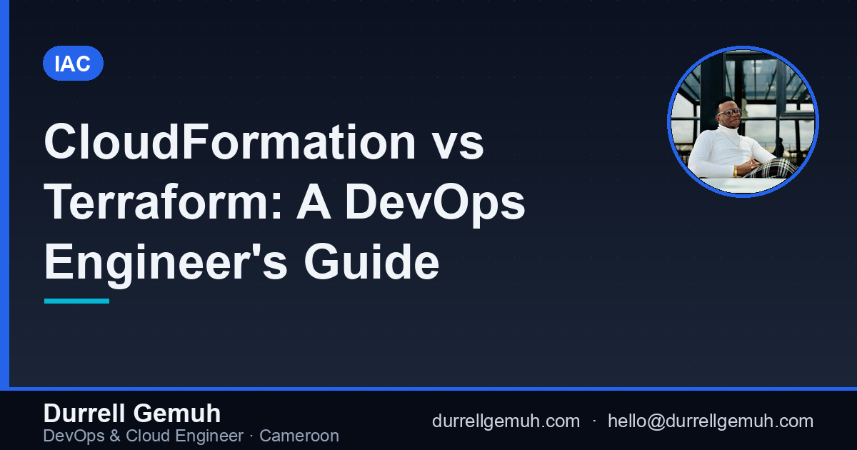 CloudFormation vs Terraform: A DevOps Engineer's Guide